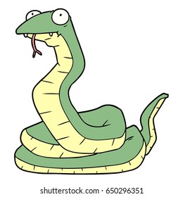 cartoon snake