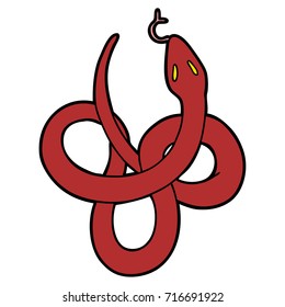 cartoon snake