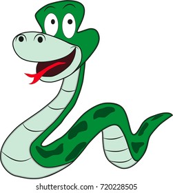 cartoon snake