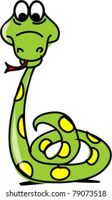 cartoon snake