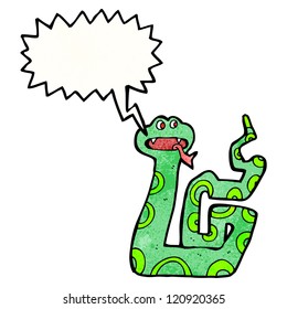 silbido de serpiente de dibujos animados