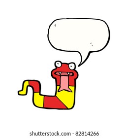Cartoon-Schlange
