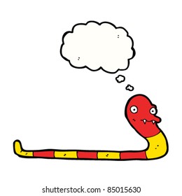 cartoon snake slithering