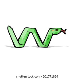 cartoon snake symbol