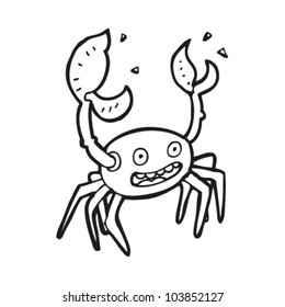 Cartoon Snapping Crab Stock Vector (royalty Free) 103852127 