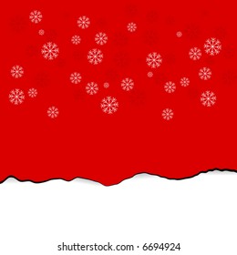 Cartoon Snow Background