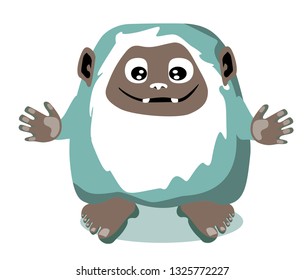 
cartoon snow man illustration vector character