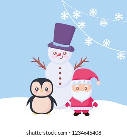 cartoon snowman design