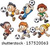 goalie soccer cartoon