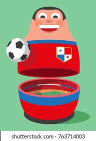 Cartoon Soccer Mascot