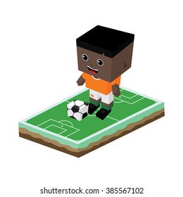 cartoon soccer player