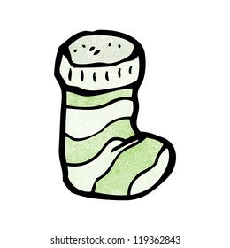 calcetín de dibujos animados