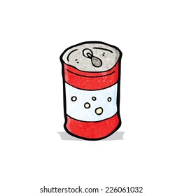cartoon soda can