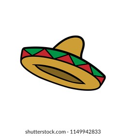 Cartoon Sombrero Hat