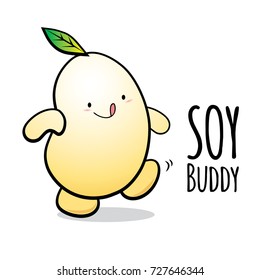 Cartoon Soy Buddy Character