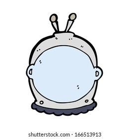 cartoon space helmet