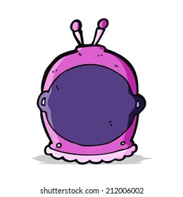 cartoon space helmet
