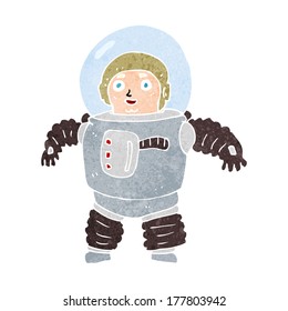 Cartoon Space Mann