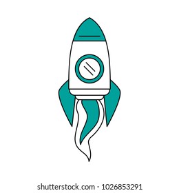 cartoon spacecraft ship