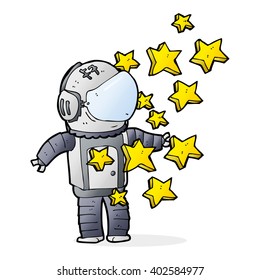 cartoon spaceman