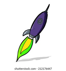 cartoon spaceship