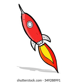 nave espacial de dibujos animados