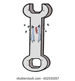 cartoon spanner