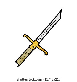punta de lanza de dibujos animados