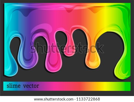 Similar – Image, Stock Photo Child pours green slime from a blue bowl into a cup with radioactive warning label