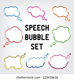 Cartoon Speech Bubbles