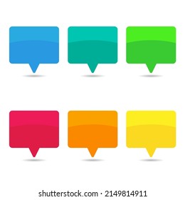 cartoon speech bubbles on yellow background Different doodle forms for your text, dialogs icon 3d vector Blank with text place. different hand drawn shapes isolated hand drawn speech bubbles isolated