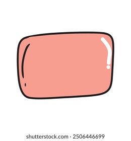 cartoon speech talk or chat design element