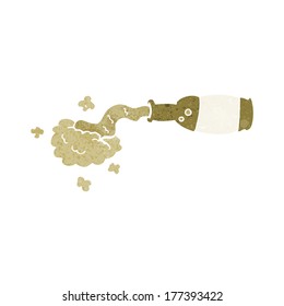cartoon spilled beer