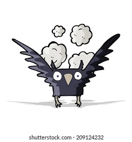 Cartoon-Spooky-Vogel