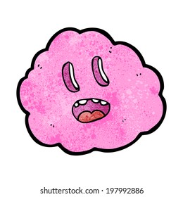 cartoon spooky cloud