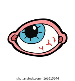 cartoon spooky eye