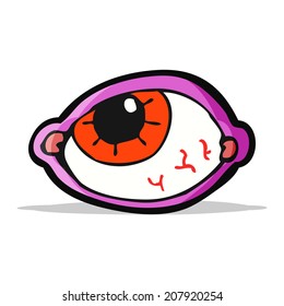 cartoon spooky eye