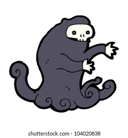 cartoon spooky ghost