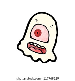 cartoon spooky ghost