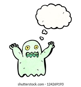 cartoon spooky ghost