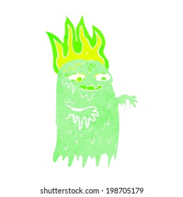 cartoon spooky ghost
