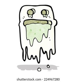 cartoon spooky ghost
