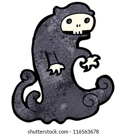 cartoon spooky ghoul