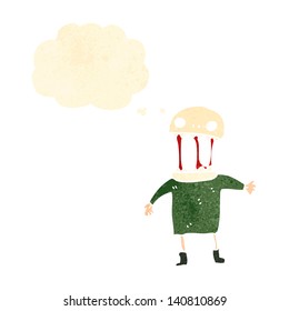 cartoon spooky ghoul