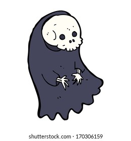 cartoon spooky ghoul