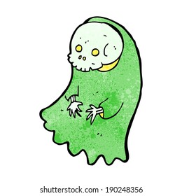 cartoon spooky ghoul