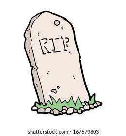 cartoon spooky grave
