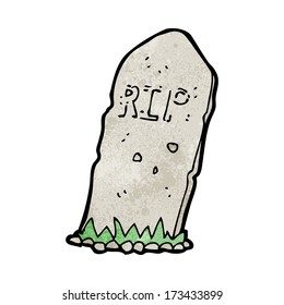 cartoon spooky grave