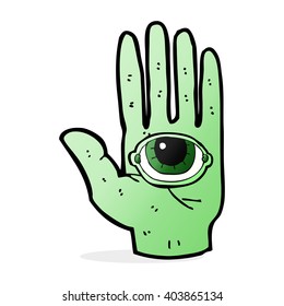 mano espeluznante