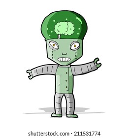 Cartoon-Spooky-Roboter